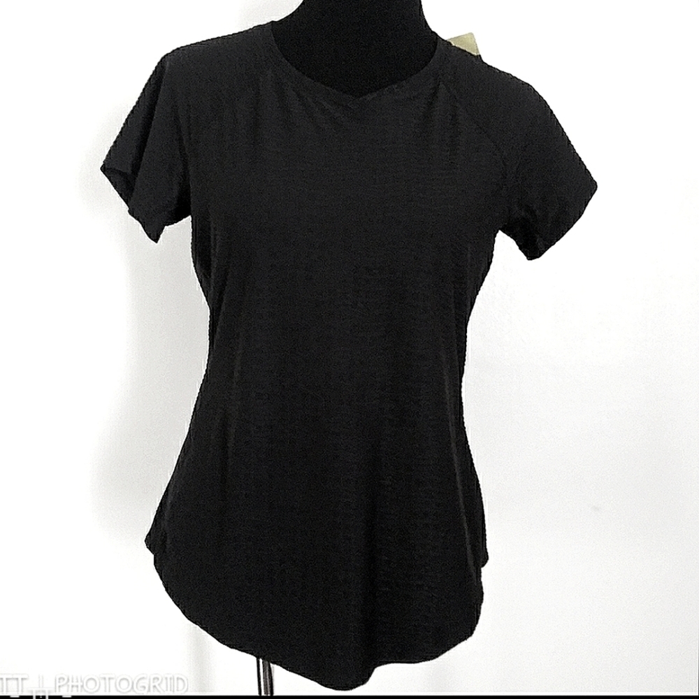 NWT Kirkland Signature black athletic tee